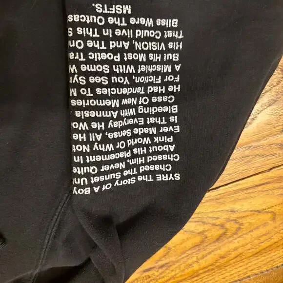 Jaden Smith × Msftsrep MSFTS Jaden Smith SYRE Icon Hoodie - LARGE - Picture 4 of 8